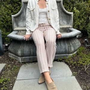 Old Money Pants, Classic Pant in Positano Sand